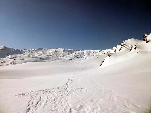 Schneelandschaft in der Zillertal Arena