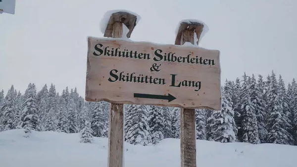 Skihütte Silberleiten in Österreich