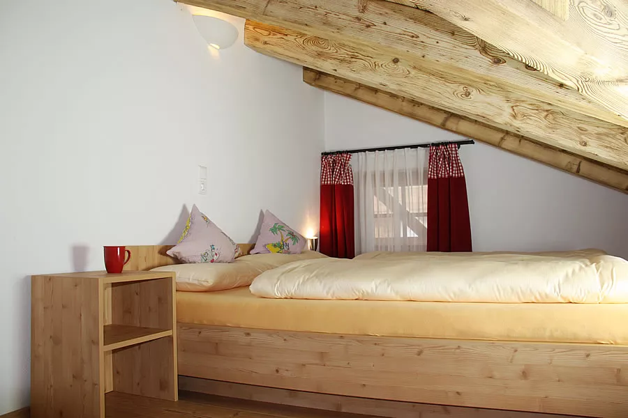 Schlafgalerie in der Fewo für 8 Personen